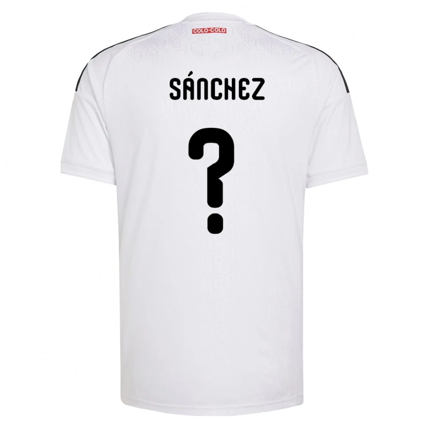 Danxen Women Bastian Sánchez #0 White Black Home Jersey 2026/27 T-Shirt