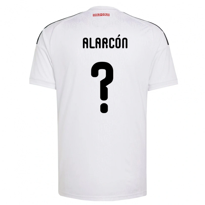 Danxen Women Danilo Alarcón #0 White Black Home Jersey 2026/27 T-Shirt
