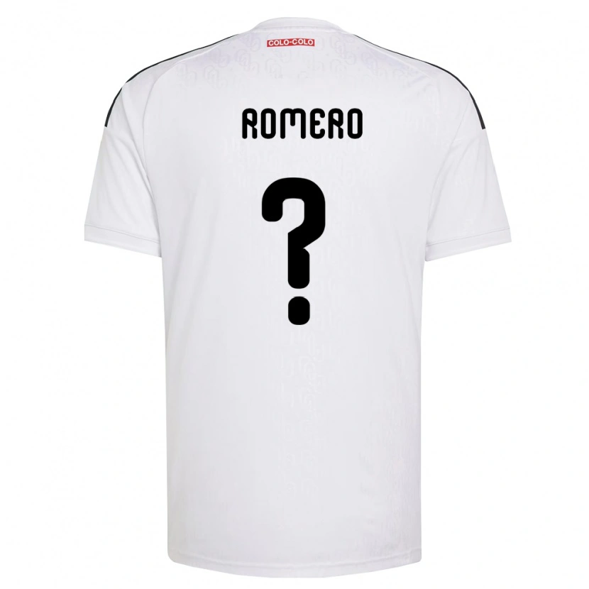 Danxen Women Enzo Romero #0 White Black Home Jersey 2026/27 T-Shirt