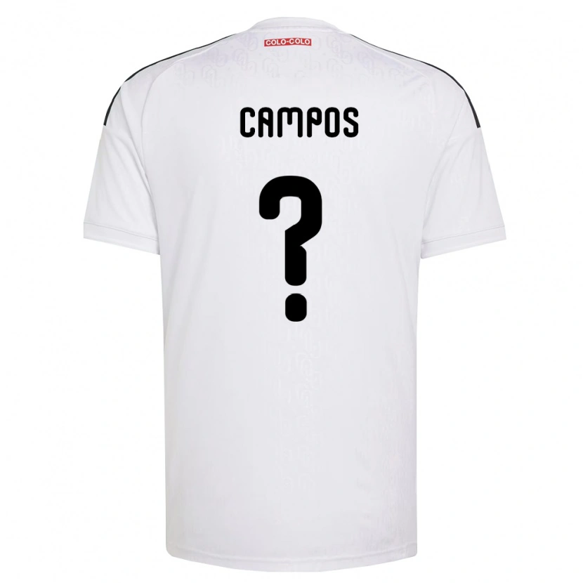Danxen Women Víctor Campos #0 White Black Home Jersey 2026/27 T-Shirt