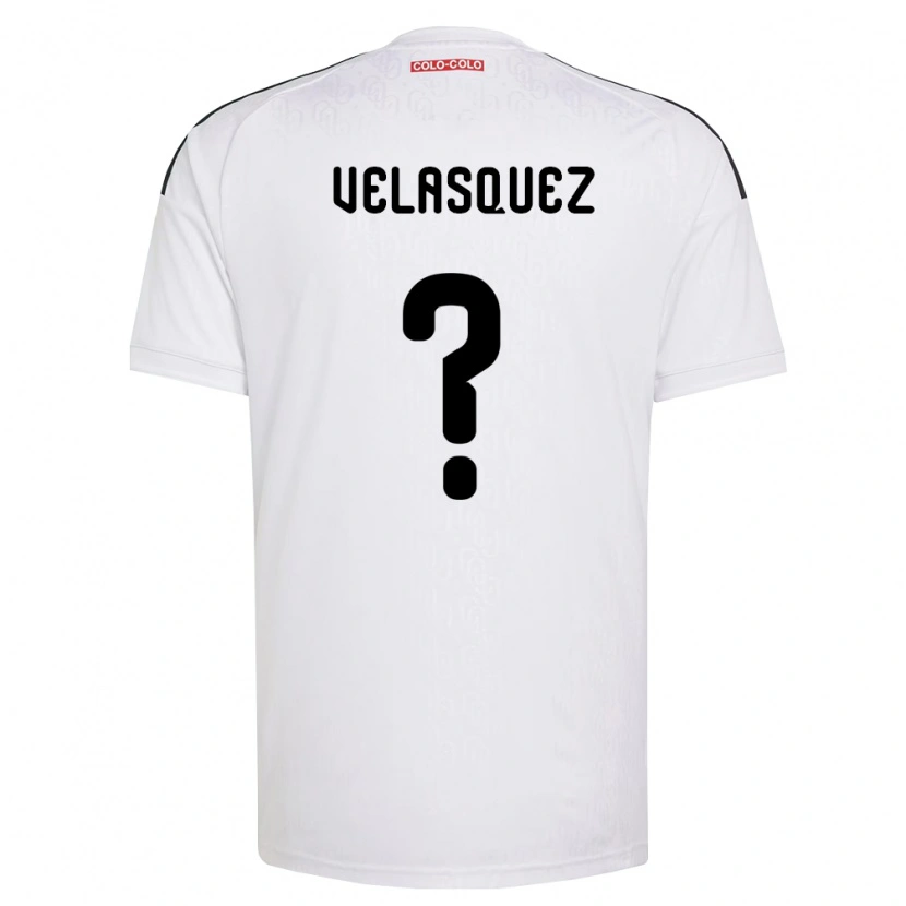 Danxen Women Milovan Velásquez #0 White Black Home Jersey 2026/27 T-Shirt