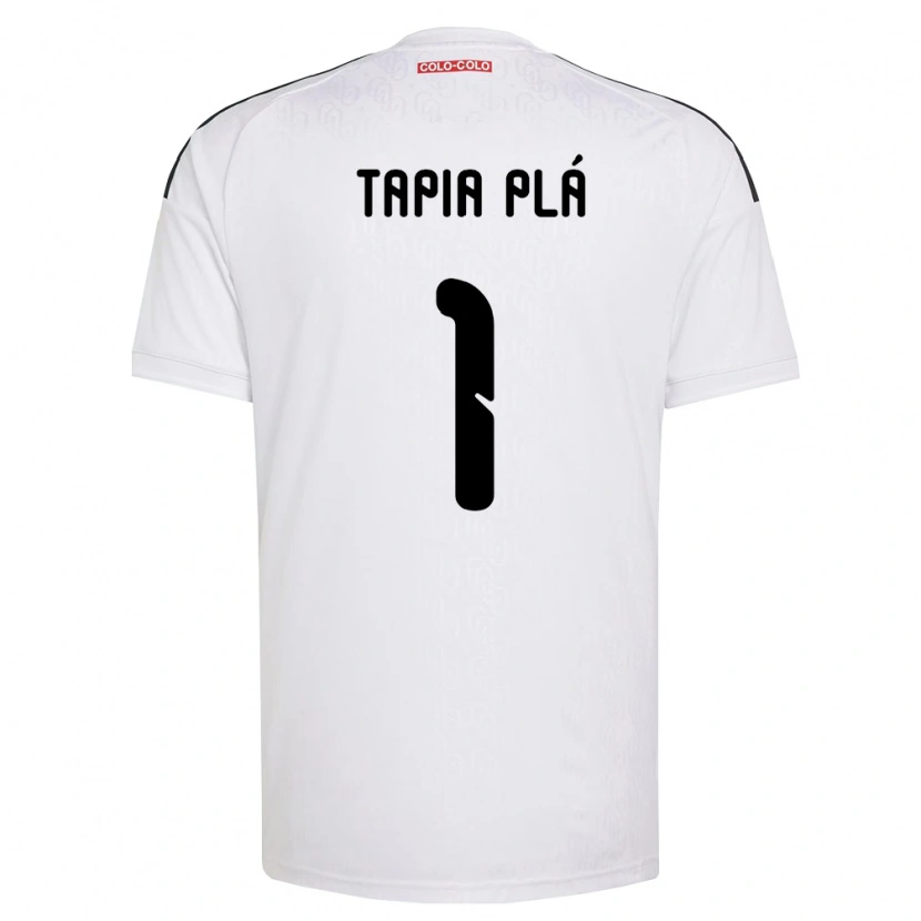 Danxen Women Santiago Tapia Plá #1 White Black Home Jersey 2026/27 T-Shirt