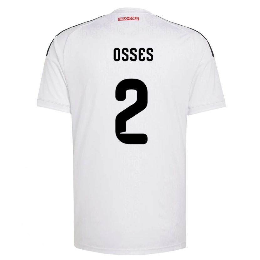 Danxen Women Martina Osses #2 White Black Home Jersey 2026/27 T-Shirt