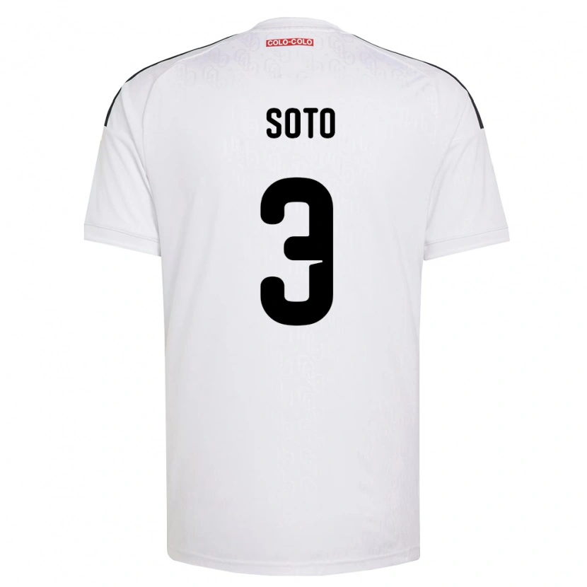Danxen Women Rocío Soto #3 White Black Home Jersey 2026/27 T-Shirt