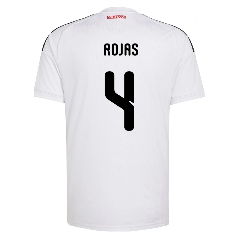 Danxen Women Javier Rojas #4 White Black Home Jersey 2026/27 T-Shirt