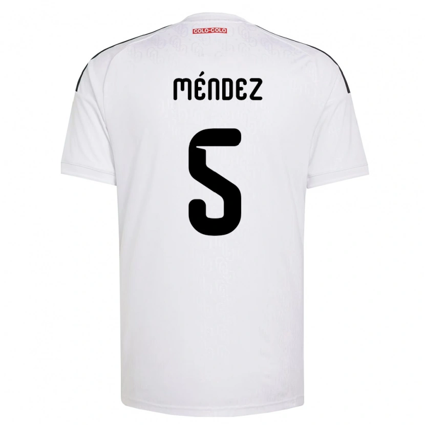 Danxen Women Víctor Méndez #5 White Black Home Jersey 2026/27 T-Shirt