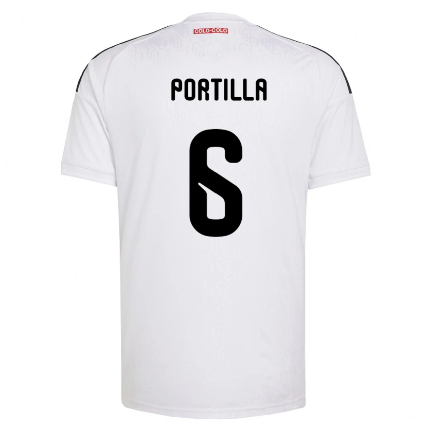 Danxen Women Dylan Portilla #6 White Black Home Jersey 2026/27 T-Shirt