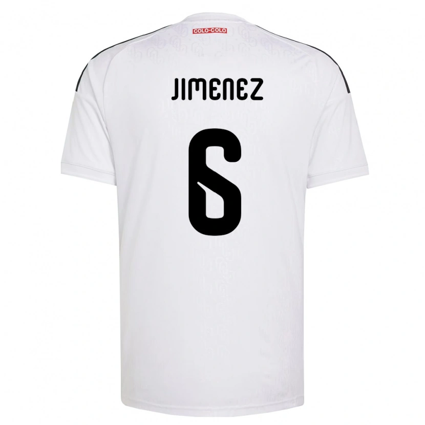 Danxen Women Yastin Jiménez #6 White Black Home Jersey 2026/27 T-Shirt