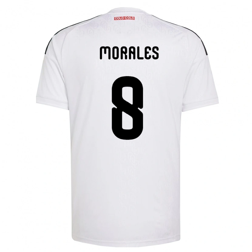 Danxen Women Cristopher Morales #8 White Black Home Jersey 2026/27 T-Shirt