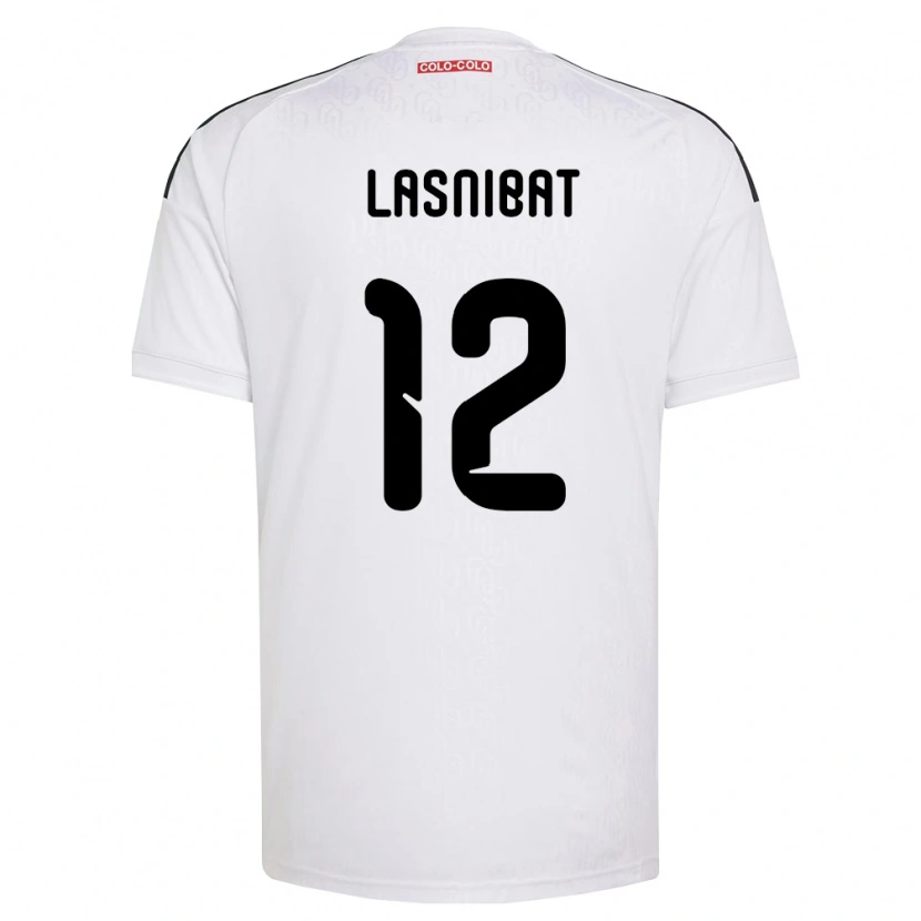 Danxen Women Pablo Lasnibat #12 White Black Home Jersey 2026/27 T-Shirt