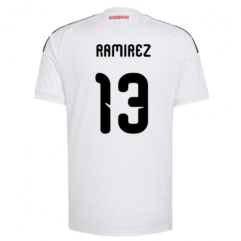 Danxen Women Fernanda Ramírez #13 White Black Home Jersey 2026/27 T-Shirt