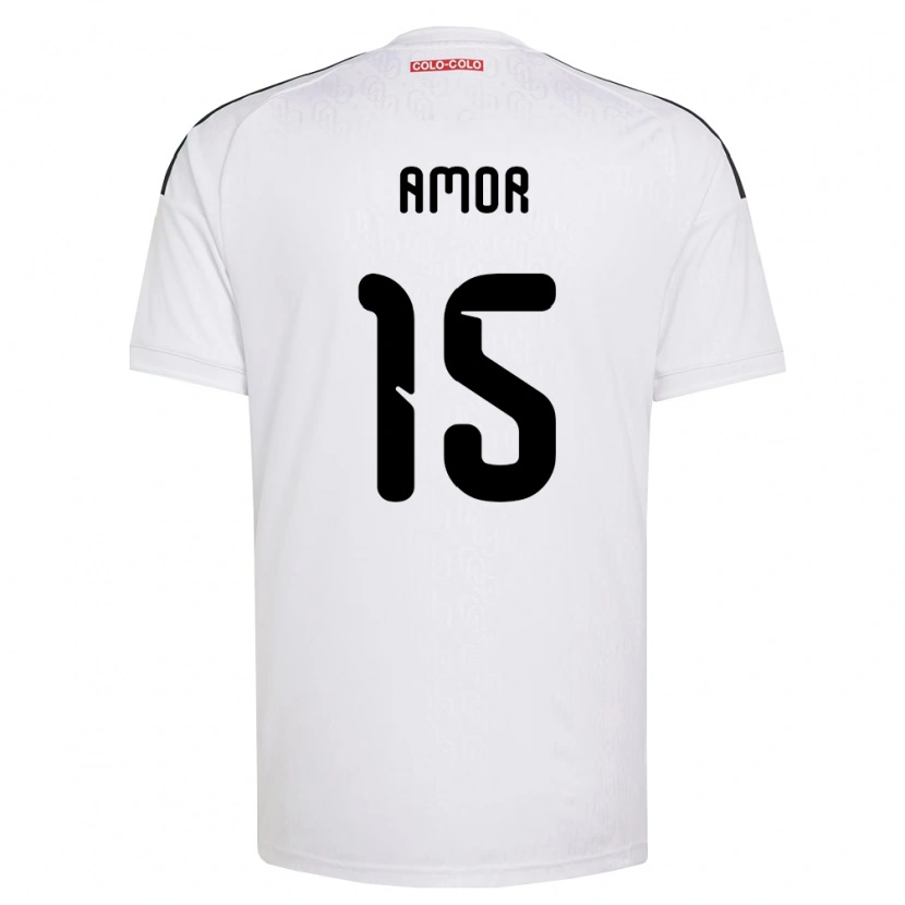 Danxen Women Emiliano Amor #15 White Black Home Jersey 2026/27 T-Shirt