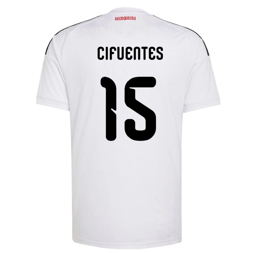 Danxen Women Anaís Cifuentes #15 White Black Home Jersey 2026/27 T-Shirt