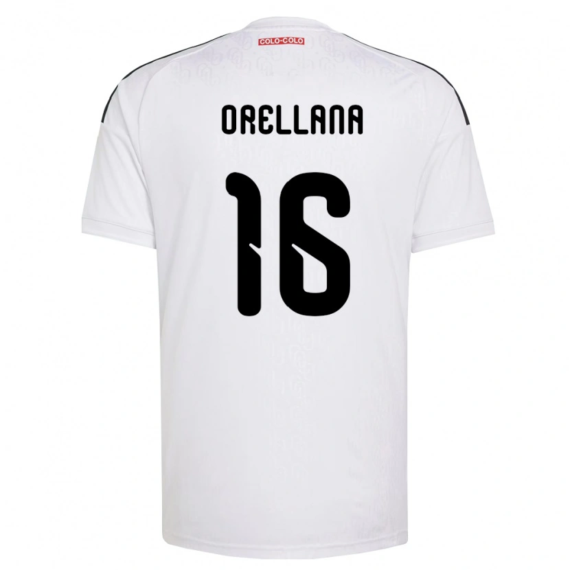 Danxen Women Matías Orellana #16 White Black Home Jersey 2026/27 T-Shirt