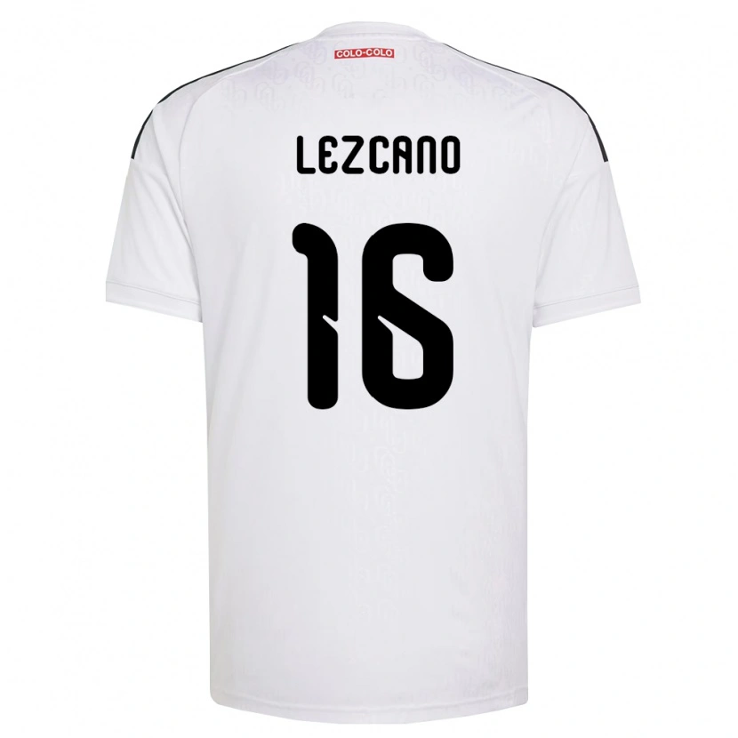 Danxen Women Darío Lezcano #16 White Black Home Jersey 2026/27 T-Shirt