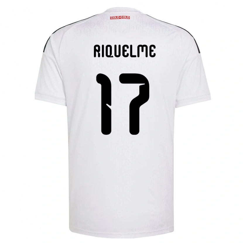 Danxen Women Cristián Riquelme #17 White Black Home Jersey 2026/27 T-Shirt