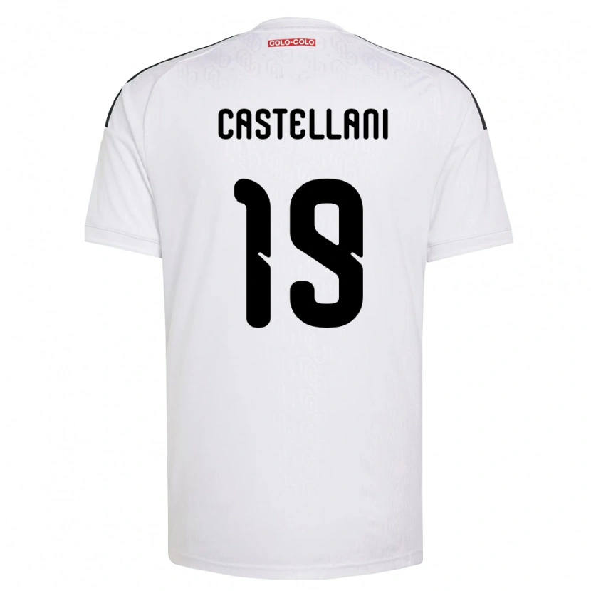 Danxen Women Gonzalo Castellani #19 White Black Home Jersey 2026/27 T-Shirt