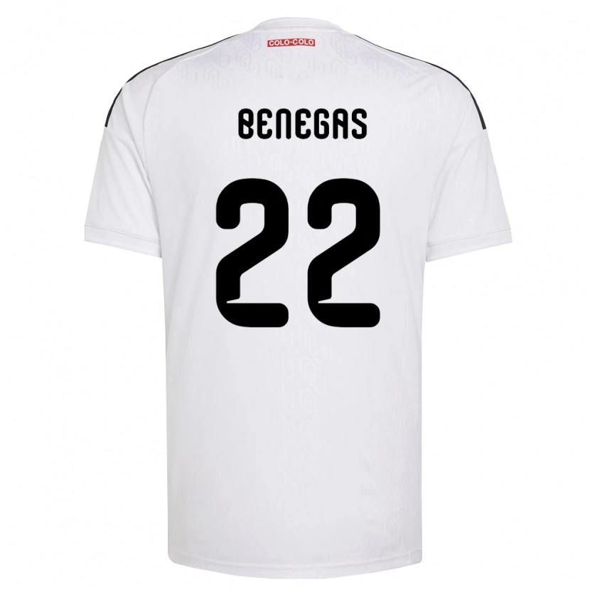 Danxen Women Leandro Benegas #22 White Black Home Jersey 2026/27 T-Shirt