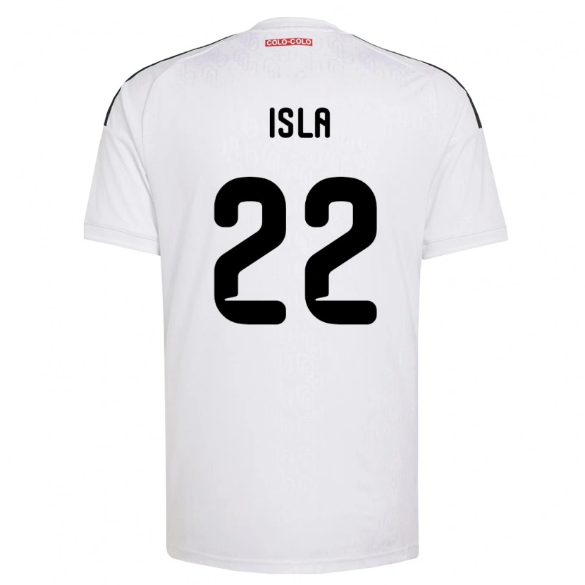 Danxen Women Mauricio Isla #22 White Black Home Jersey 2026/27 T-Shirt