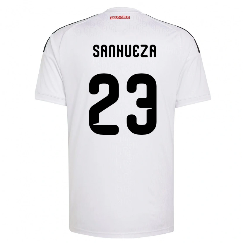 Danxen Women Nicol Sanhueza #23 White Black Home Jersey 2026/27 T-Shirt