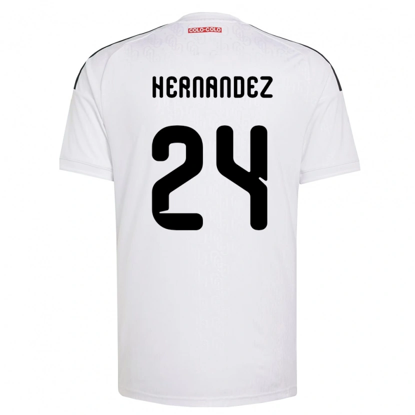 Danxen Women Leandro Hernández #24 White Black Home Jersey 2026/27 T-Shirt