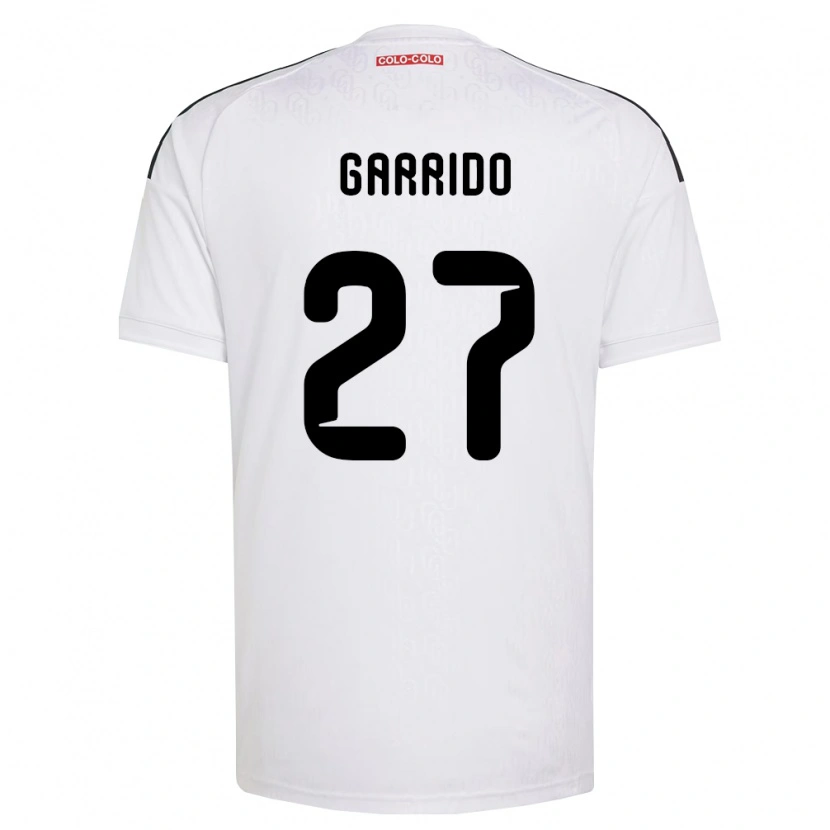 Danxen Women Franco Garrido #27 White Black Home Jersey 2026/27 T-Shirt