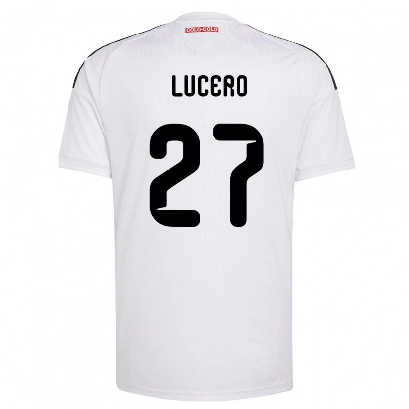 Danxen Women Valentina Lucero #27 White Black Home Jersey 2026/27 T-Shirt
