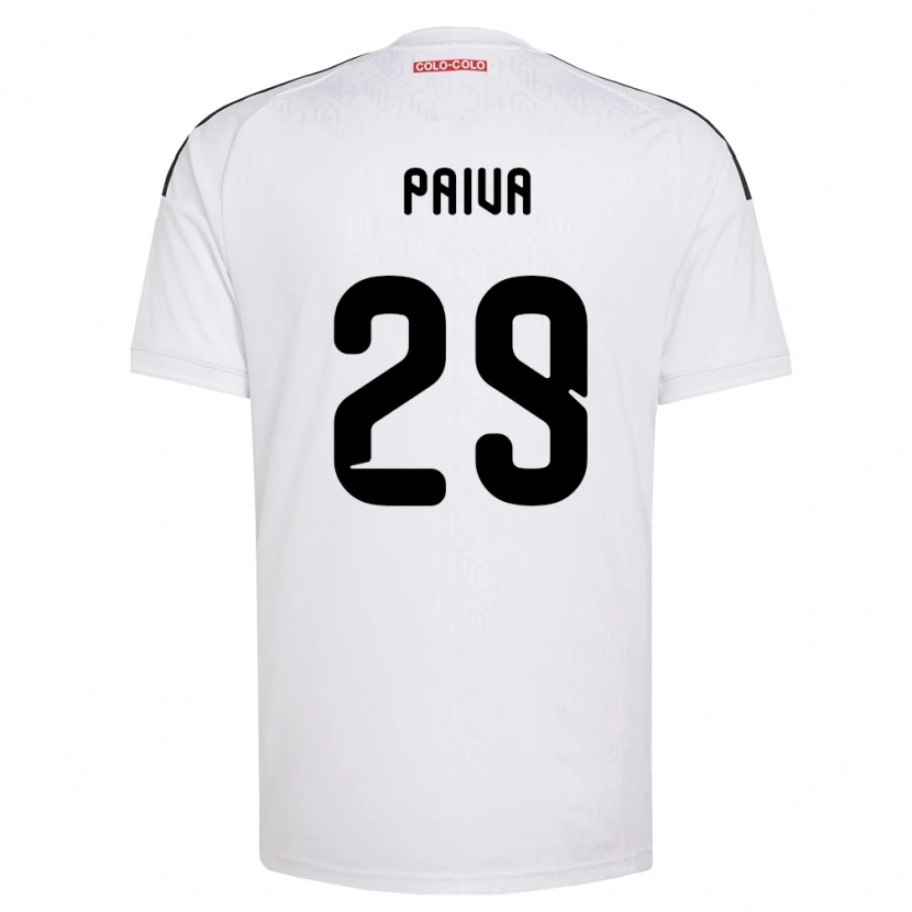 Danxen Women Guillermo Paiva #29 White Black Home Jersey 2026/27 T-Shirt