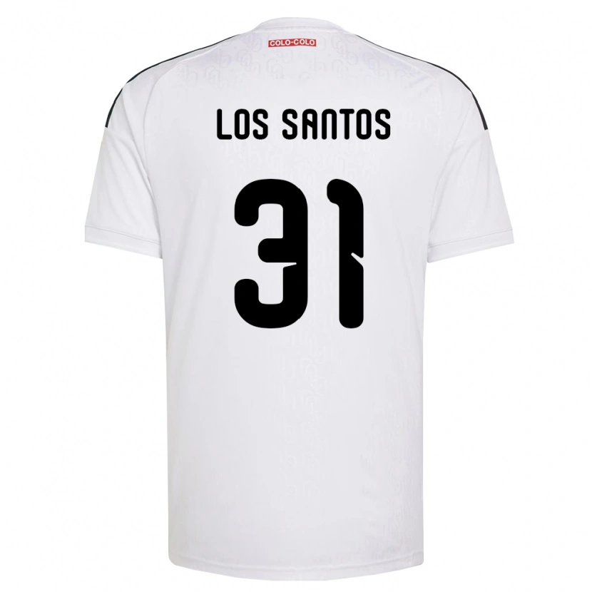 Danxen Women Matías De Los Santos #31 White Black Home Jersey 2026/27 T-Shirt