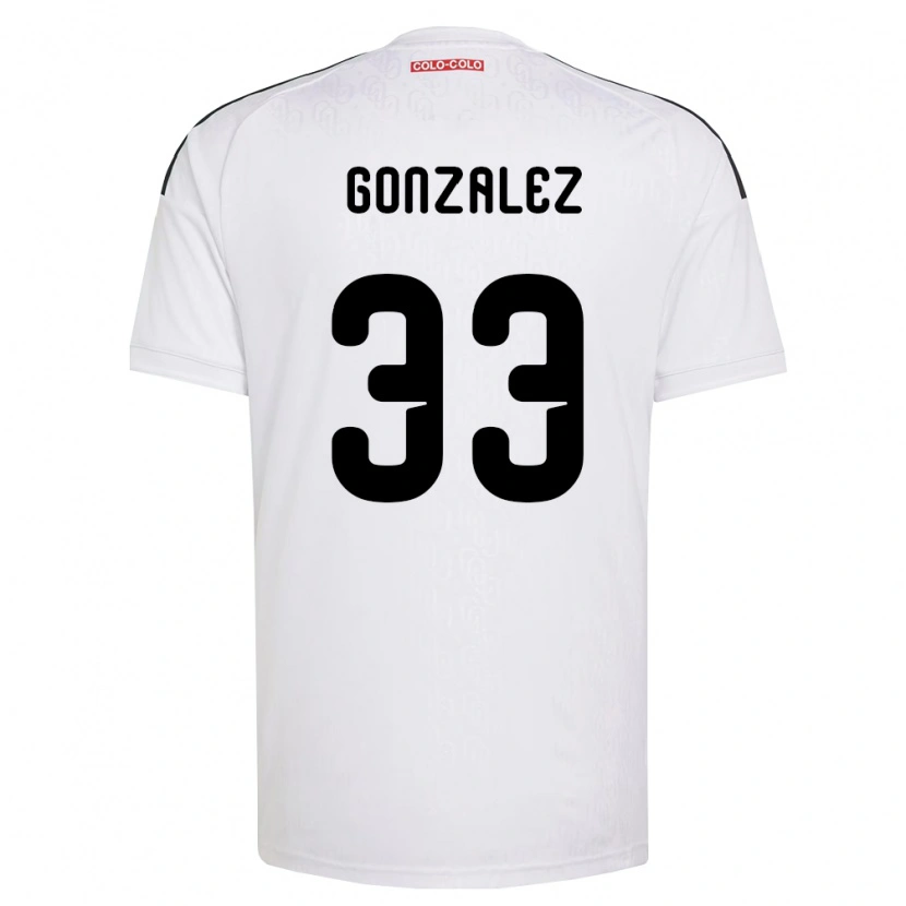 Danxen Women Ramiro González #33 White Black Home Jersey 2026/27 T-Shirt