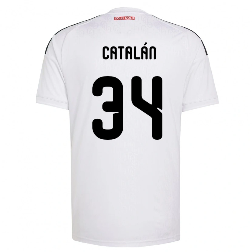 Danxen Women Rodrigo Catalán #34 White Black Home Jersey 2026/27 T-Shirt