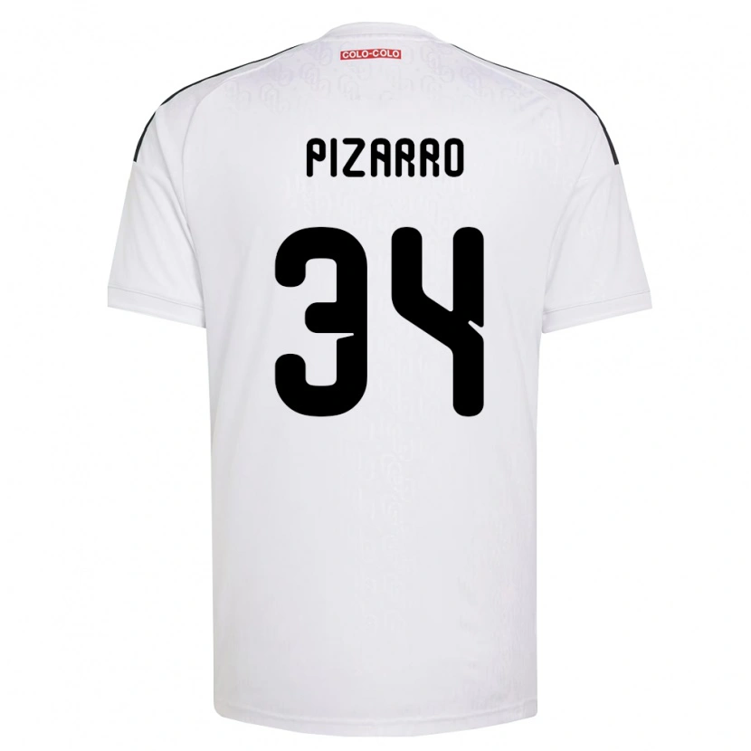 Danxen Women Vicente Pizarro #34 White Black Home Jersey 2026/27 T-Shirt