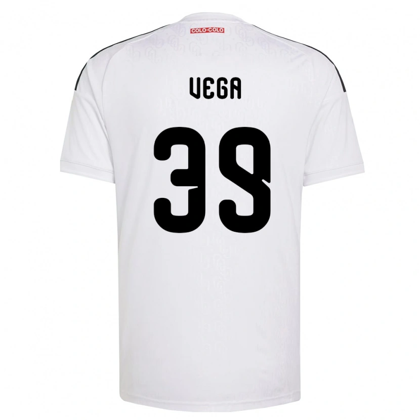 Danxen Women Sebastián Vega #39 White Black Home Jersey 2026/27 T-Shirt