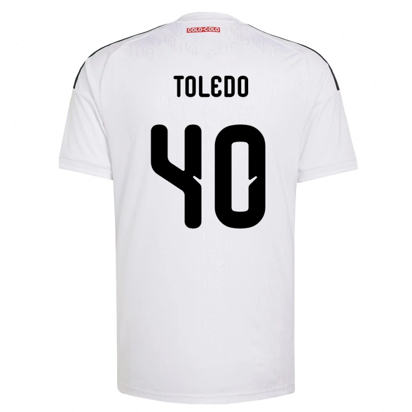 Danxen Women Miguel Toledo #40 White Black Home Jersey 2026/27 T-Shirt