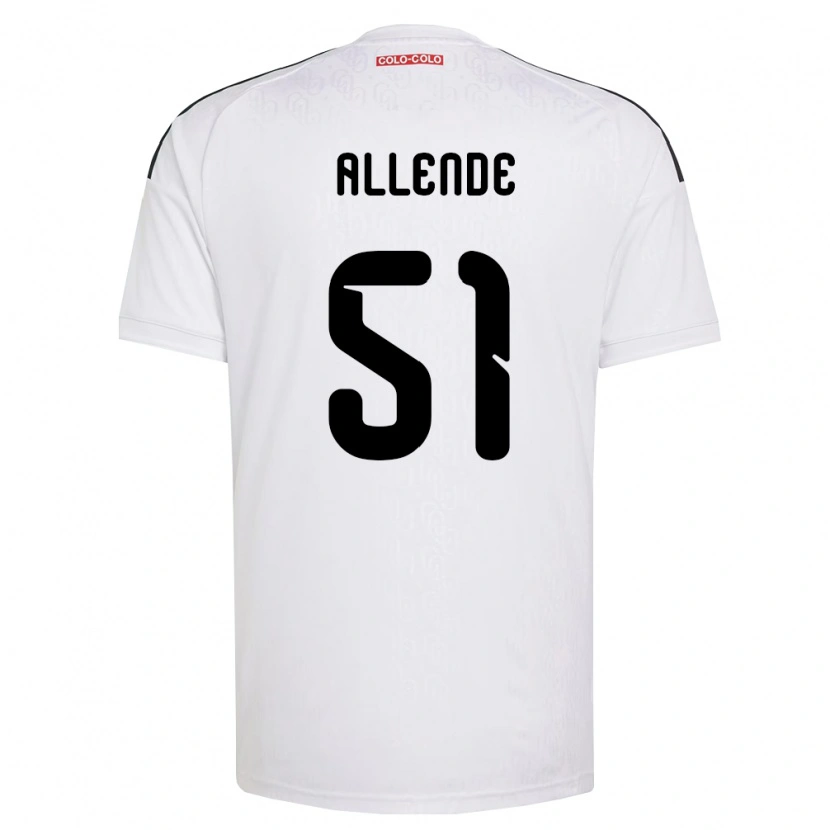 Danxen Women Pierre Allende #51 White Black Home Jersey 2026/27 T-Shirt