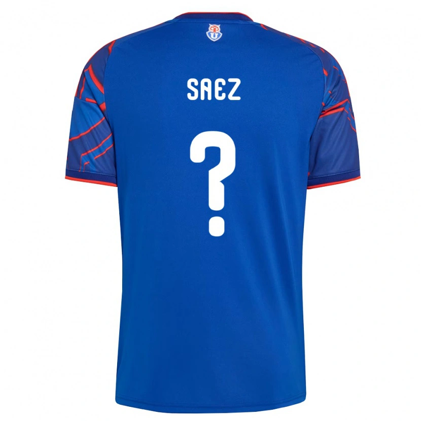 Danxen Women Ignacio Sáez #0 Royal Blue Red Home Jersey 2026/27 T-Shirt