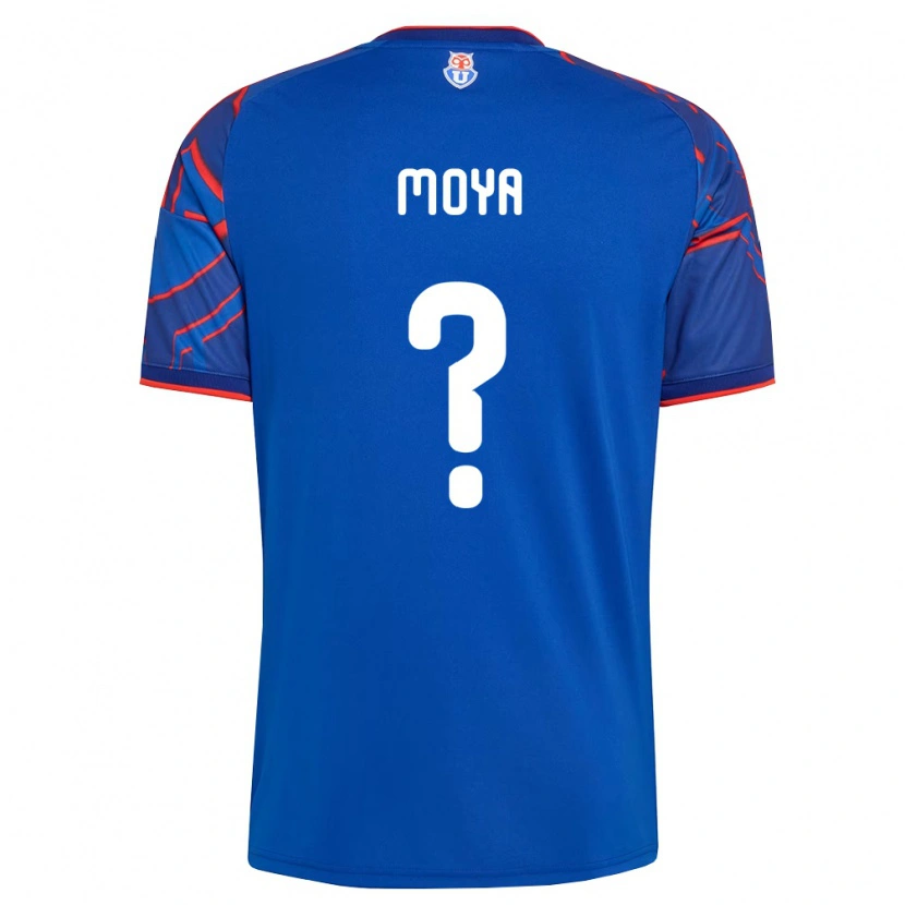 Danxen Women Flavio Moya #0 Royal Blue Red Home Jersey 2026/27 T-Shirt