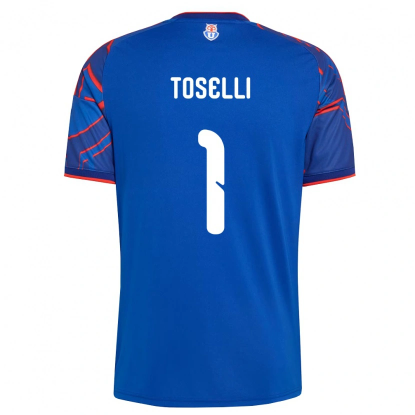 Danxen Women Cristopher Toselli #1 Royal Blue Red Home Jersey 2026/27 T-Shirt