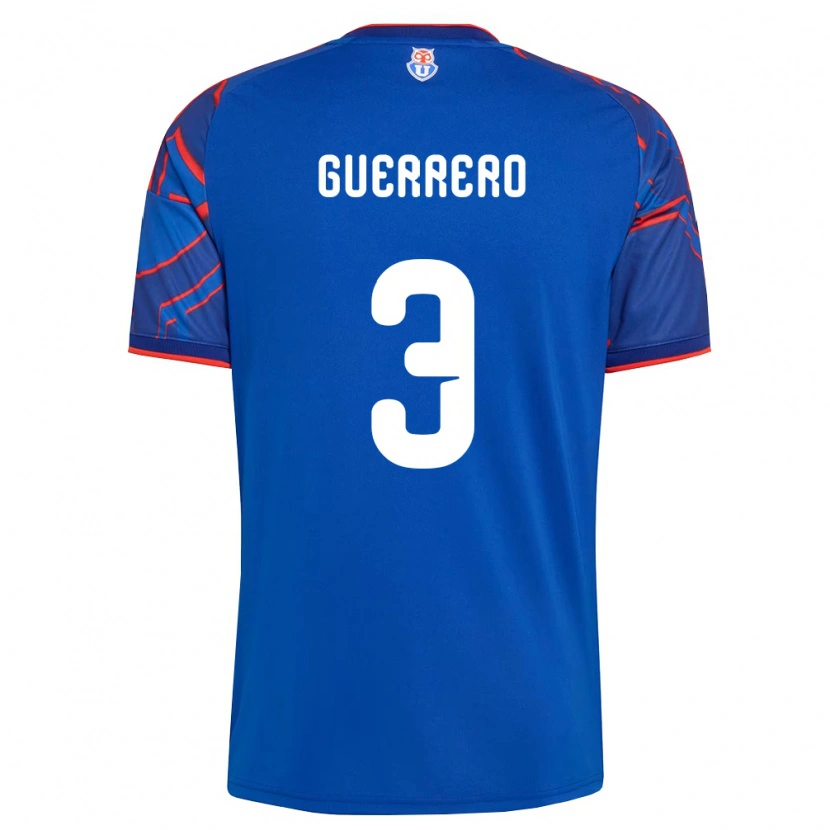 Danxen Women Carla Guerrero #3 Royal Blue Red Home Jersey 2026/27 T-Shirt