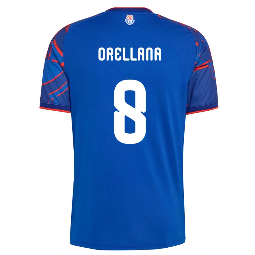 Danxen Women Denisse Orellana #8 Royal Blue Red Home Jersey 2026/27 T-Shirt