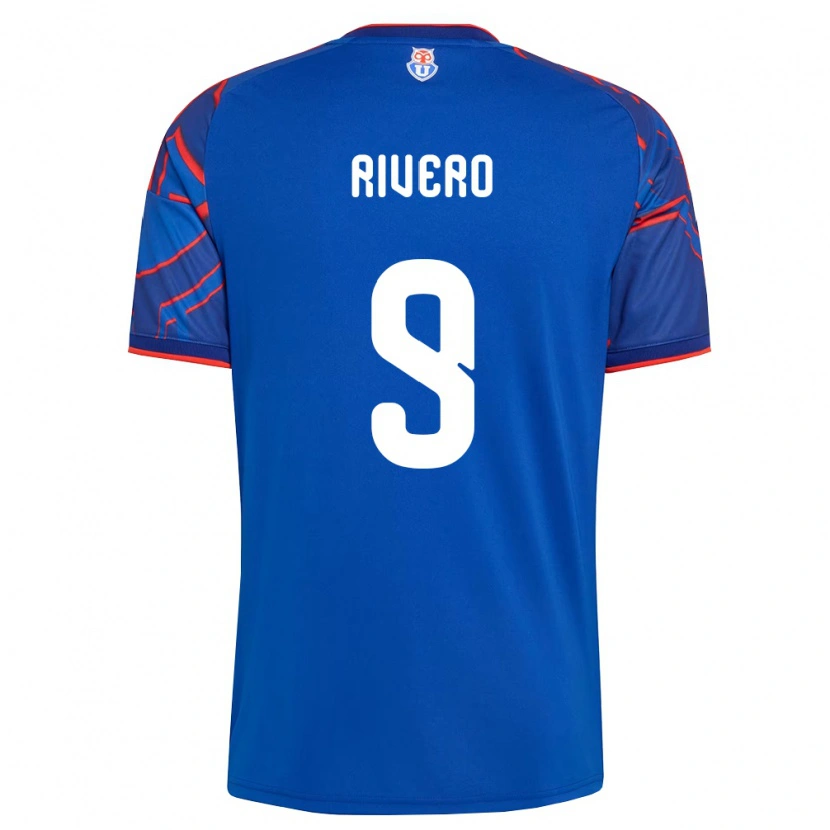 Danxen Women Octavio Rivero #9 Royal Blue Red Home Jersey 2026/27 T-Shirt
