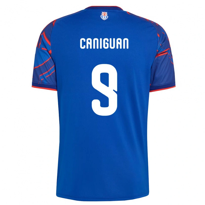 Danxen Women Franchesca Caniguán #9 Royal Blue Red Home Jersey 2026/27 T-Shirt