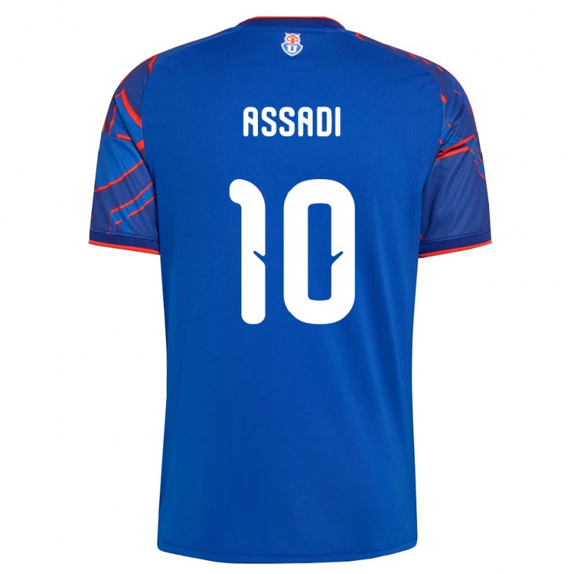 Danxen Women Lucas Assadi #10 Royal Blue Red Home Jersey 2026/27 T-Shirt