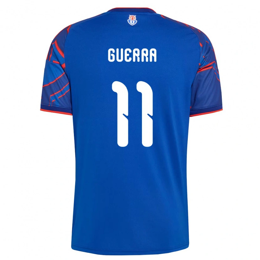 Danxen Women Nicolás Guerra #11 Royal Blue Red Home Jersey 2026/27 T-Shirt