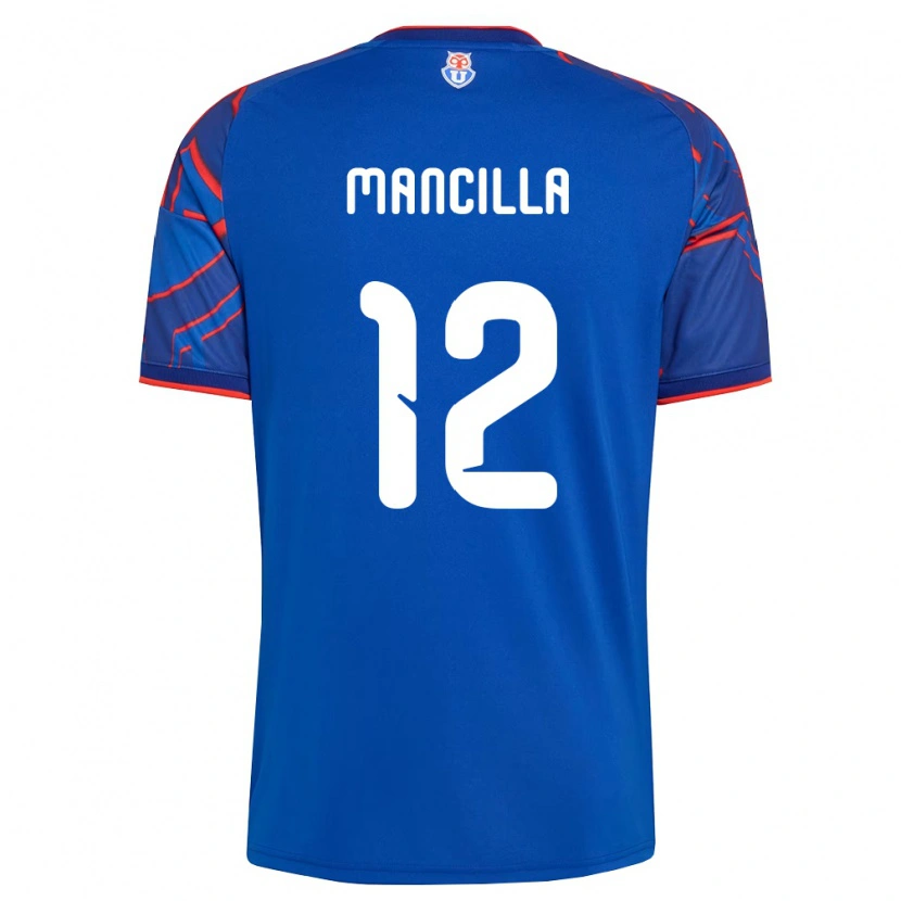 Danxen Women Franco Mancilla #12 Royal Blue Red Home Jersey 2026/27 T-Shirt