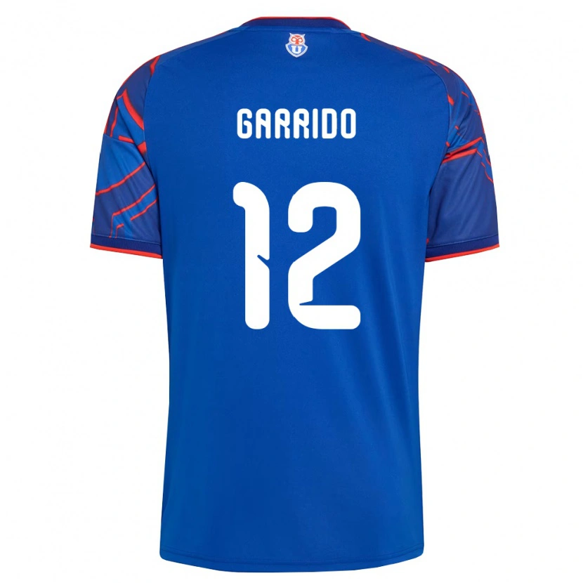 Danxen Women Pedro Garrido #12 Royal Blue Red Home Jersey 2026/27 T-Shirt