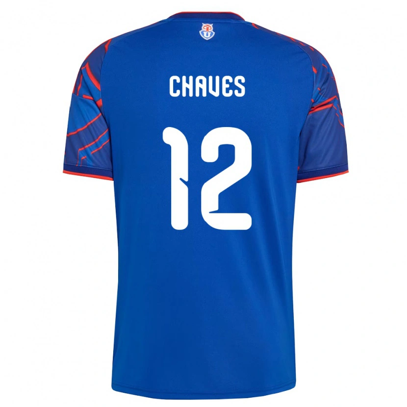 Danxen Women Abigail Chaves #12 Royal Blue Red Home Jersey 2026/27 T-Shirt