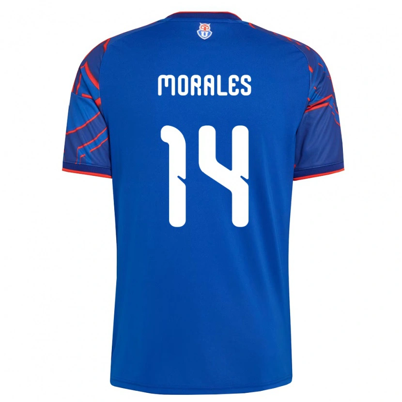 Danxen Women Marcelo Morales #14 Royal Blue Red Home Jersey 2026/27 T-Shirt