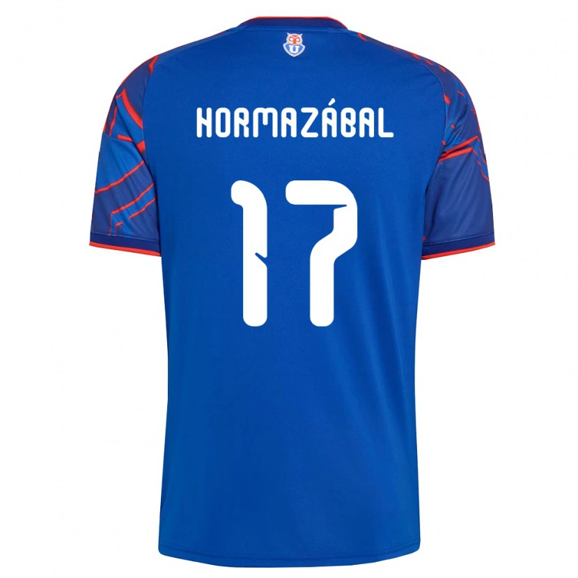 Danxen Women Fabián Hormazábal #17 Royal Blue Red Home Jersey 2026/27 T-Shirt