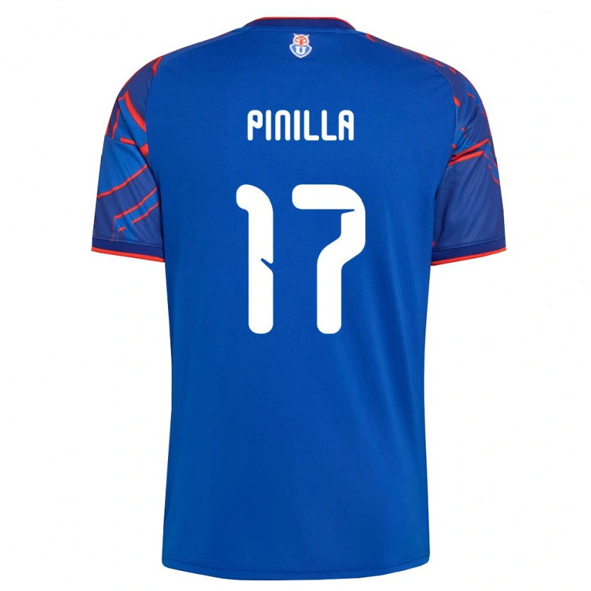Danxen Women Fernanda Pinilla #17 Royal Blue Red Home Jersey 2026/27 T-Shirt